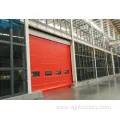 Waterproof Automatic High Speed PVC Stacking Door